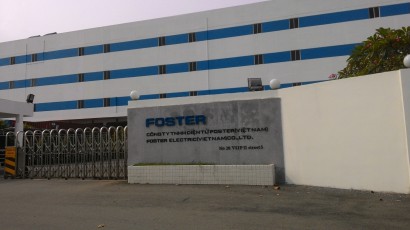 Hệ thống chắn bụi cửa (lắp đặt tại công ty FOSTER)